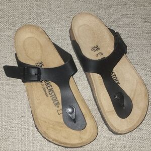 Birkenstock Black and Tan Sandals